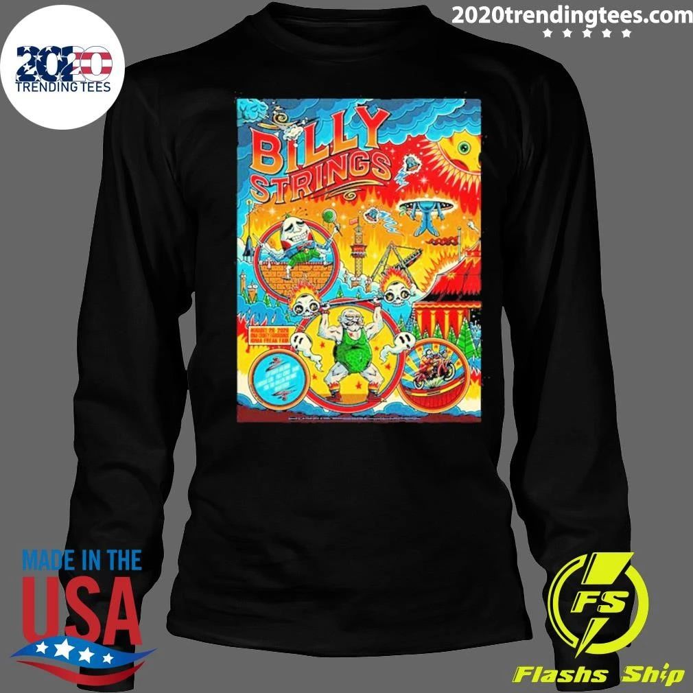 Billy Strings Ionia MI Night 1 At Ionia Freak Fair In Ionia MI On August 28 2026 Shirt