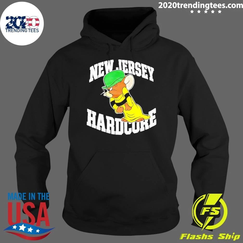 New Jersey Hardcore Jerry Mouse Cartoon Shirt