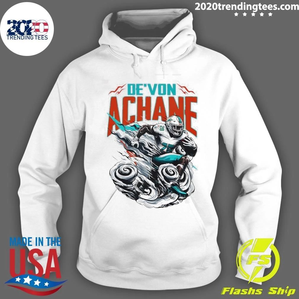 Miami Dolphins De’Von Achane Roadrunner cartoon shirt