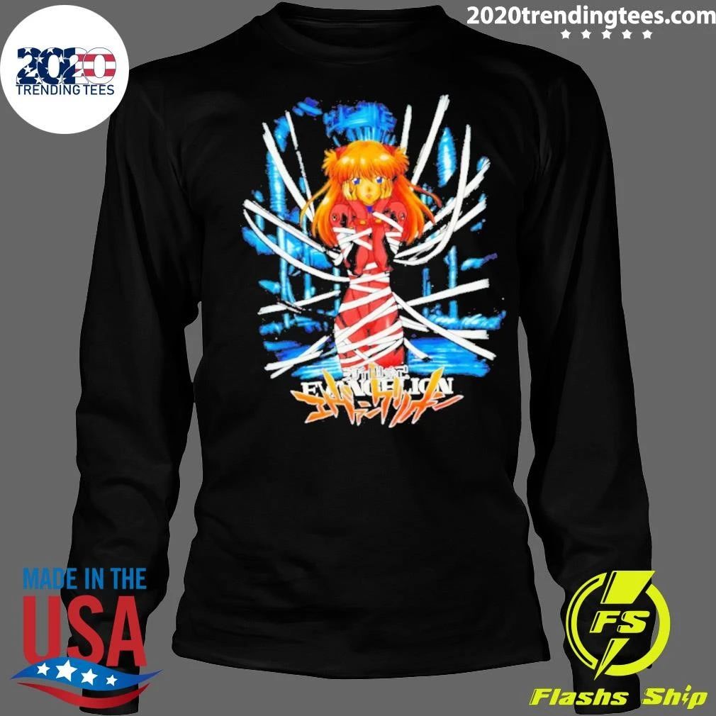 Asuka Langley Neon Genesis Evangelion Nostal Anime Shirt