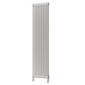 Alpha – White Vertical Column Radiator H1800mm x W460mm 2 Column – Feet Included