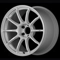 Advan RSIII 18×10.5 / +15 Offset / 5×114.3 / 73mm Bore / Racing White Metallic and Ring