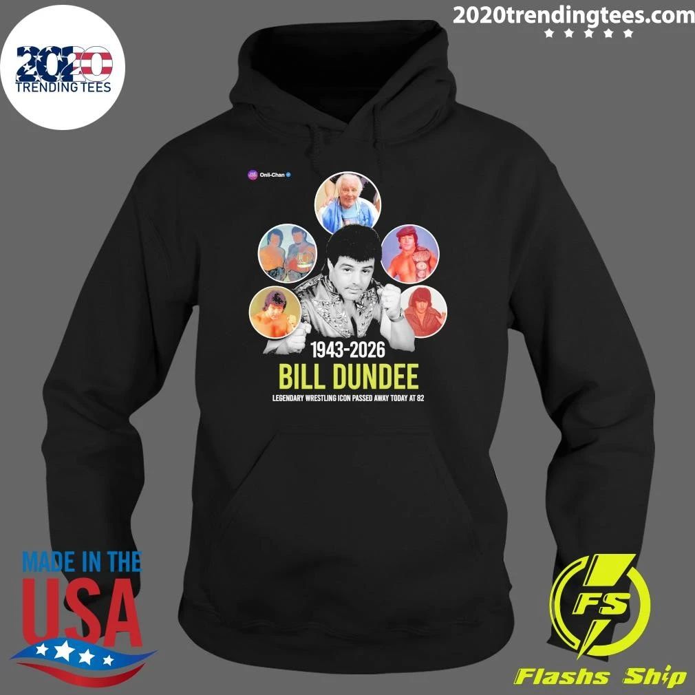 Bill Dundee 1943-2026 Legendary Wrestling Icon Passed Away At 82 Shirt