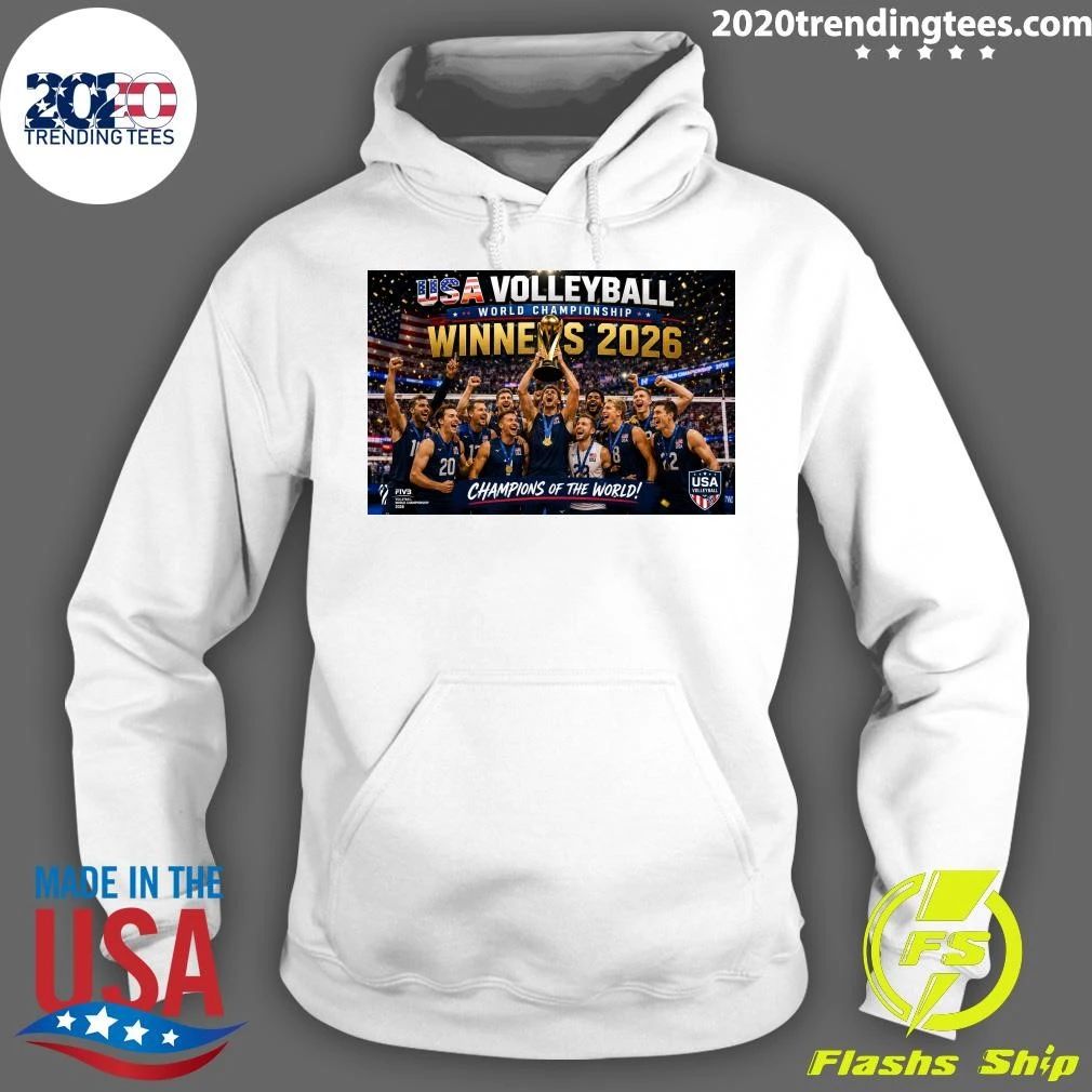 USA Men’s Volleyball World Champions 2026 Shirt