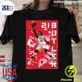 Jimmy Butler Smashing Chicago Bulls Official NBA Basketball Shirt