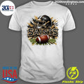 Saints Football Helmet Splash Shirt