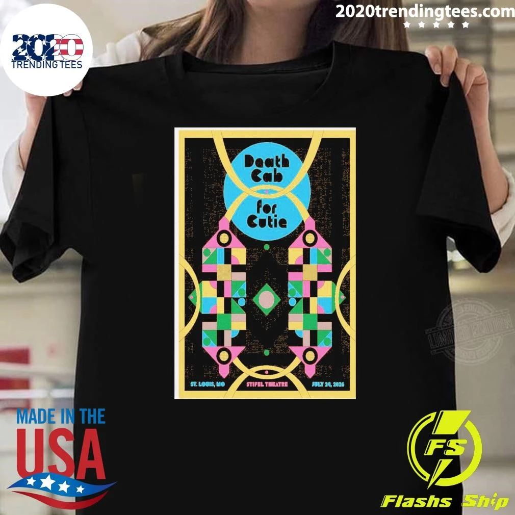 Death Cab For Cutie July 24 2026 Stifel Theatre. St Louis Shirt