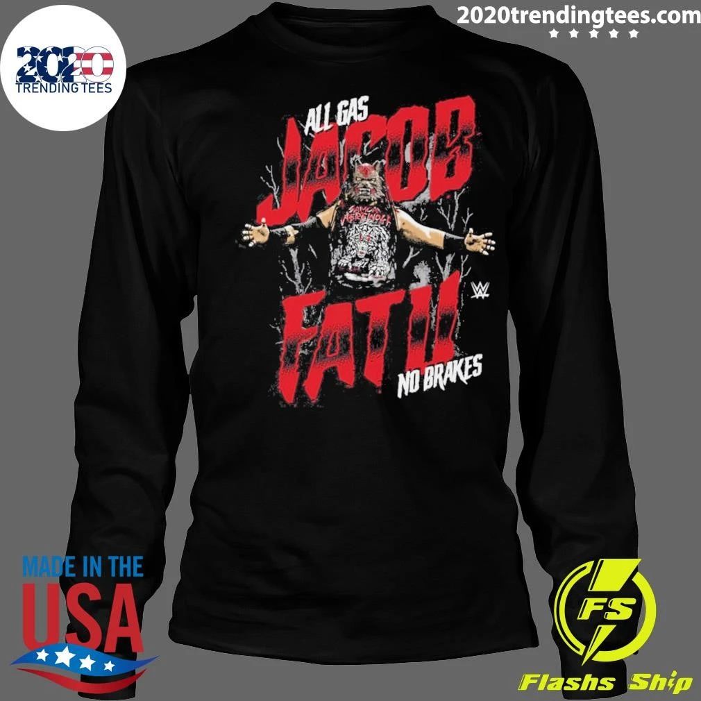 500 Level Jacob Fatu Black All Gas No Brakes Shirt
