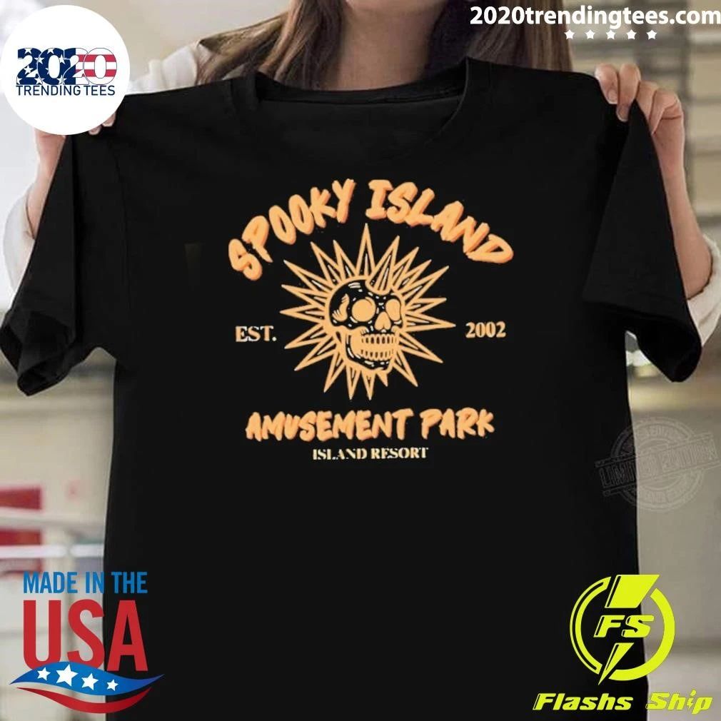 Spooky Island Amusement Park Island Resort Est 2002 Shirt