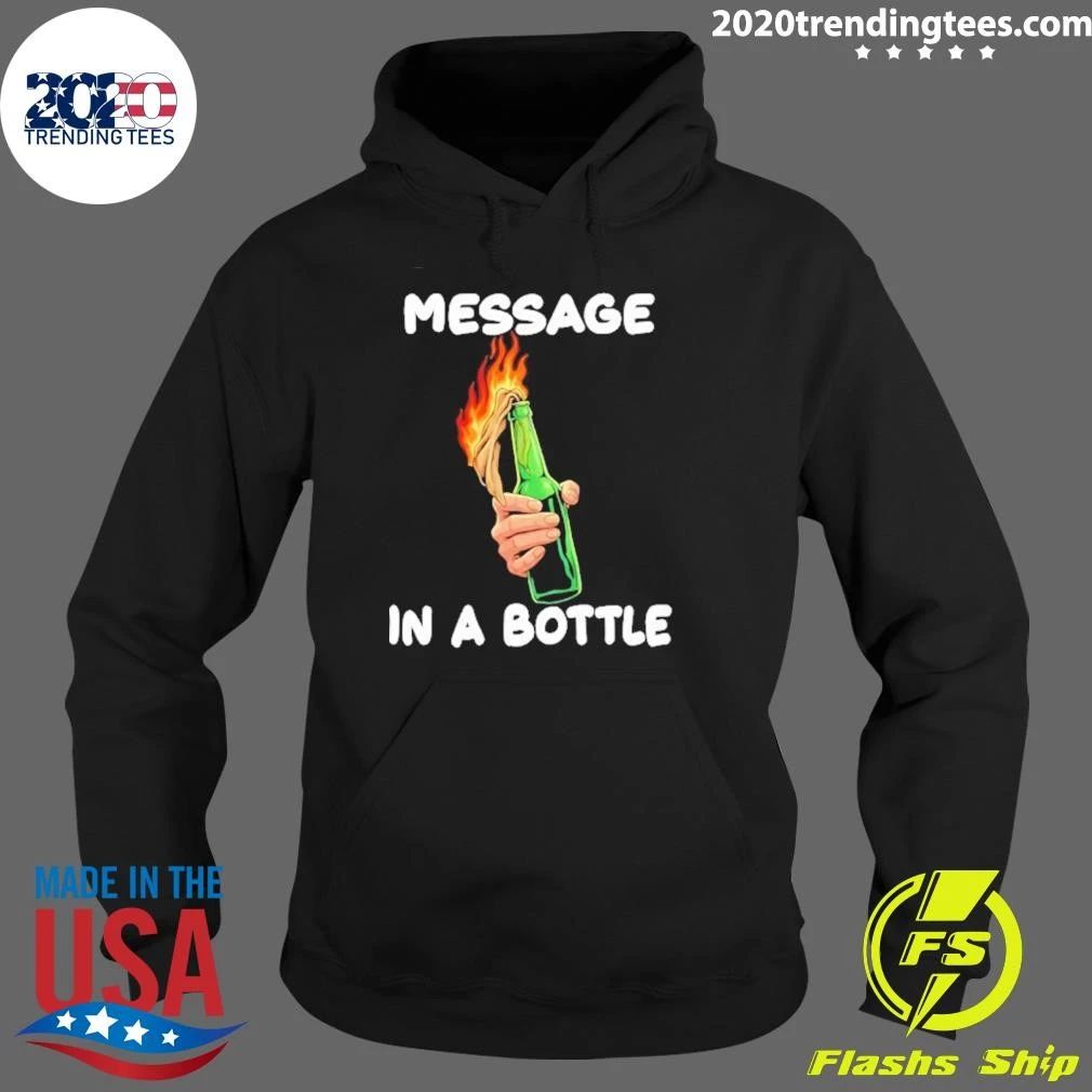Message In A Bottle Molotov Cocktail Shirt
