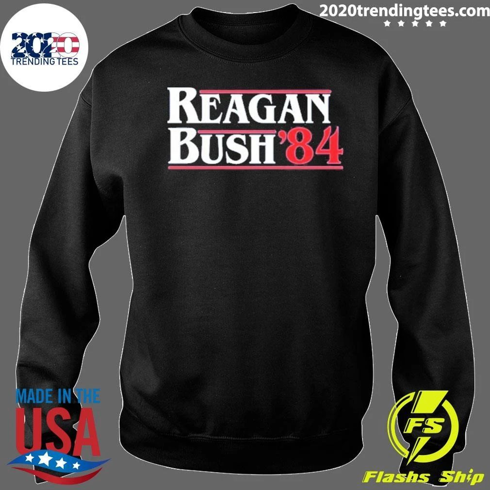 Reagan Bush ’84 1984 Campaign History Shirt