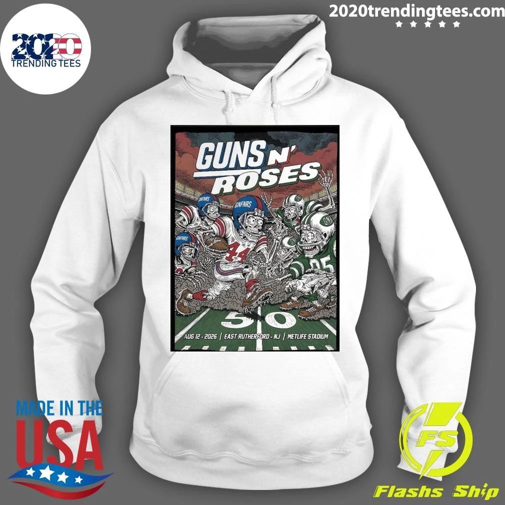 Guns N Roses East Rutherford New Jersey 2026 Shirt