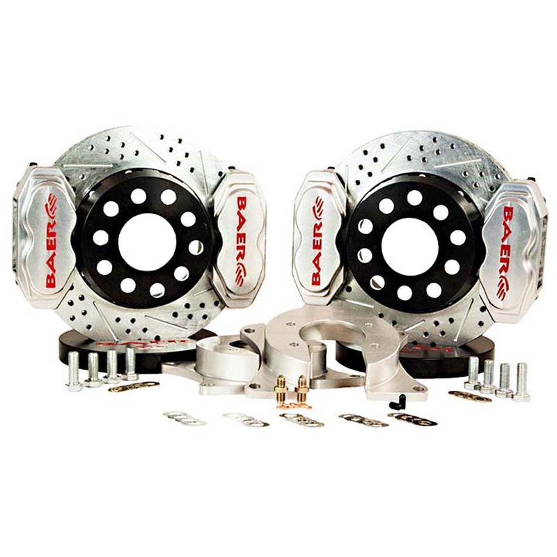Baer Brakes 11″ SS4+ Dual Deep Stage Rear Brake Kit, Clear, SDZ