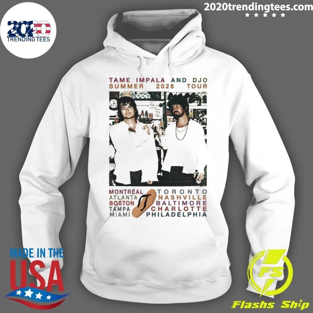 Tame Impala And Djo The Deadbeat Tour 2026 Shirt