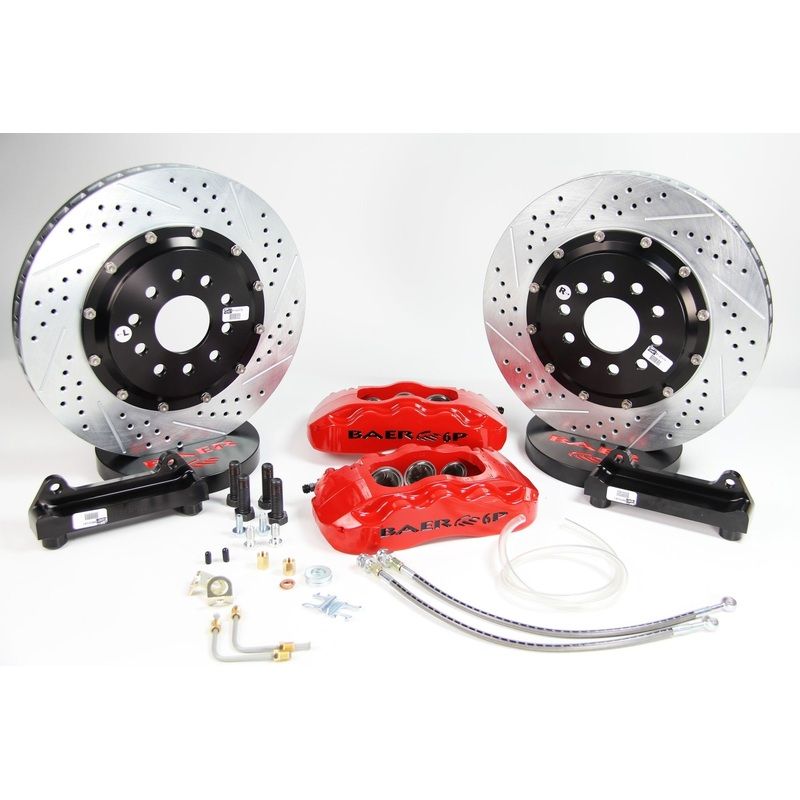 Baer Brakes 13″ Pro+ Rear Brake Kit, Black, SDZ