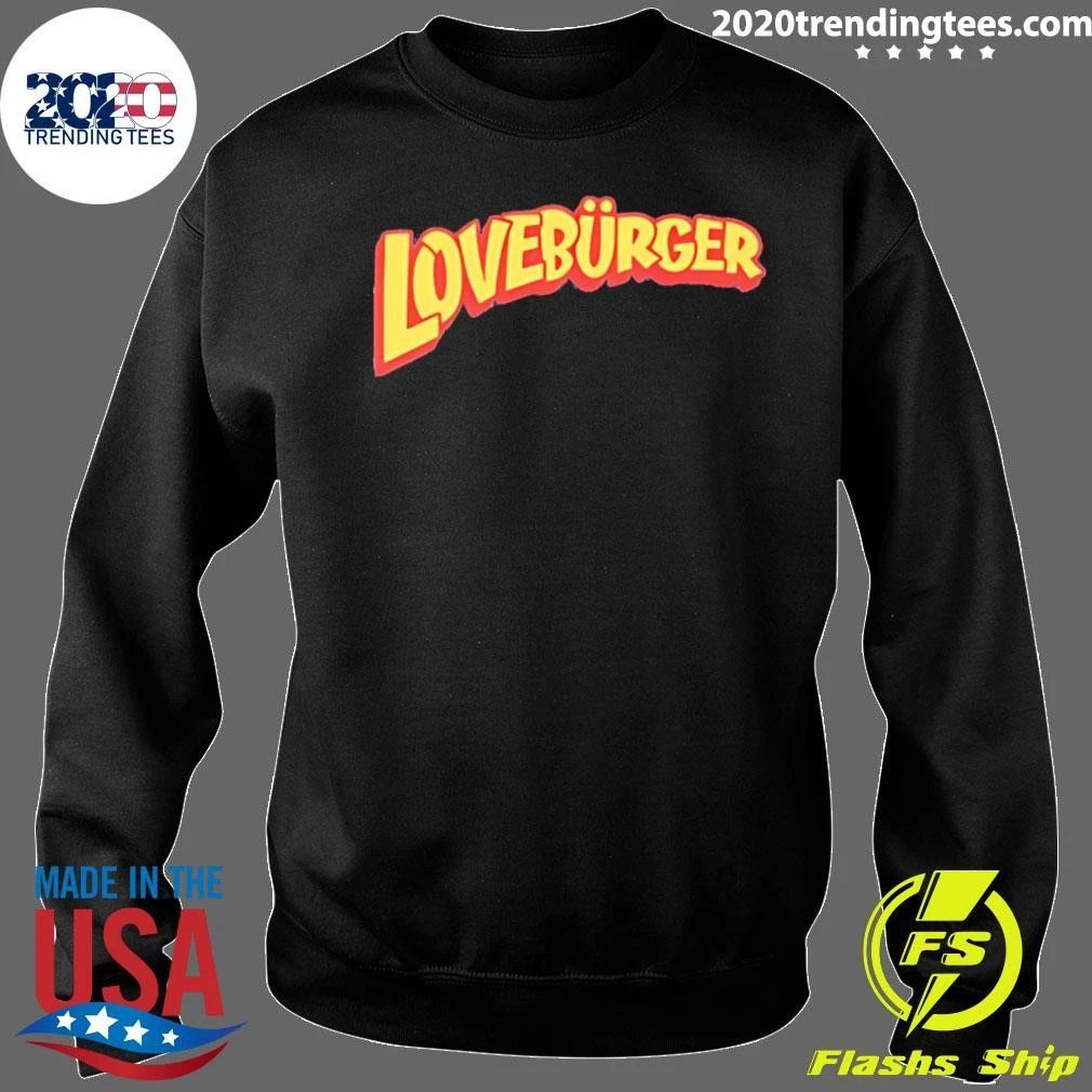 Loveburger graphic shirt