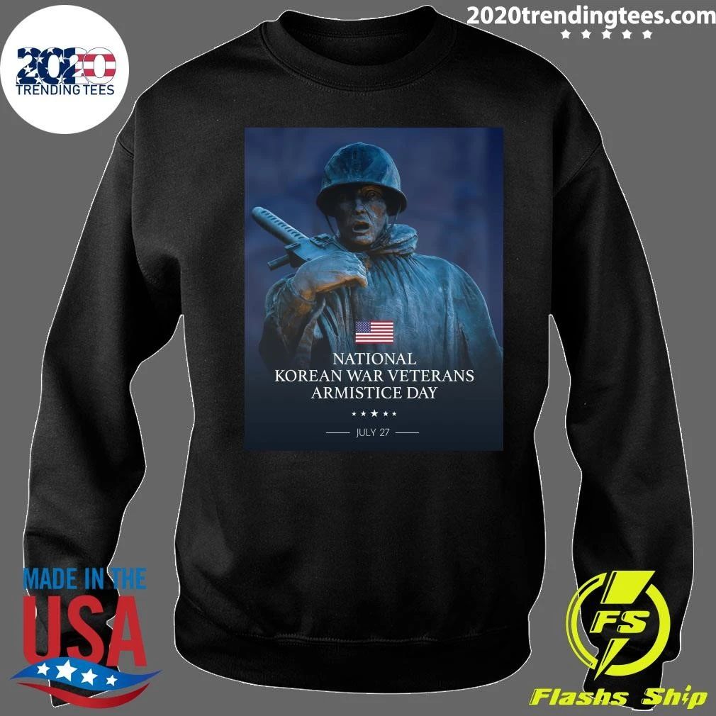 National Korean War Veterans Armistice Day July 27 Shirt