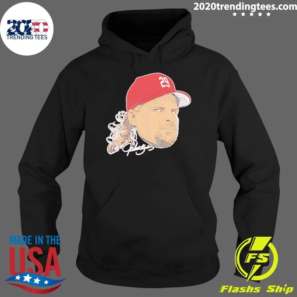 John Kruk Philadelphia Phillies Baseball Swag Head Signature Shirt