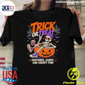 Skeleton Halloween Trick Or Treat Costumes, Candy, and Creepy Fun Shirt