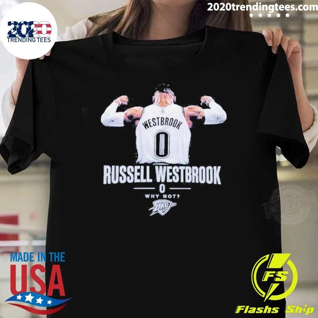 Russell Westbrook Why Not OKC Basketball Fan Game Day Vintage Shirt