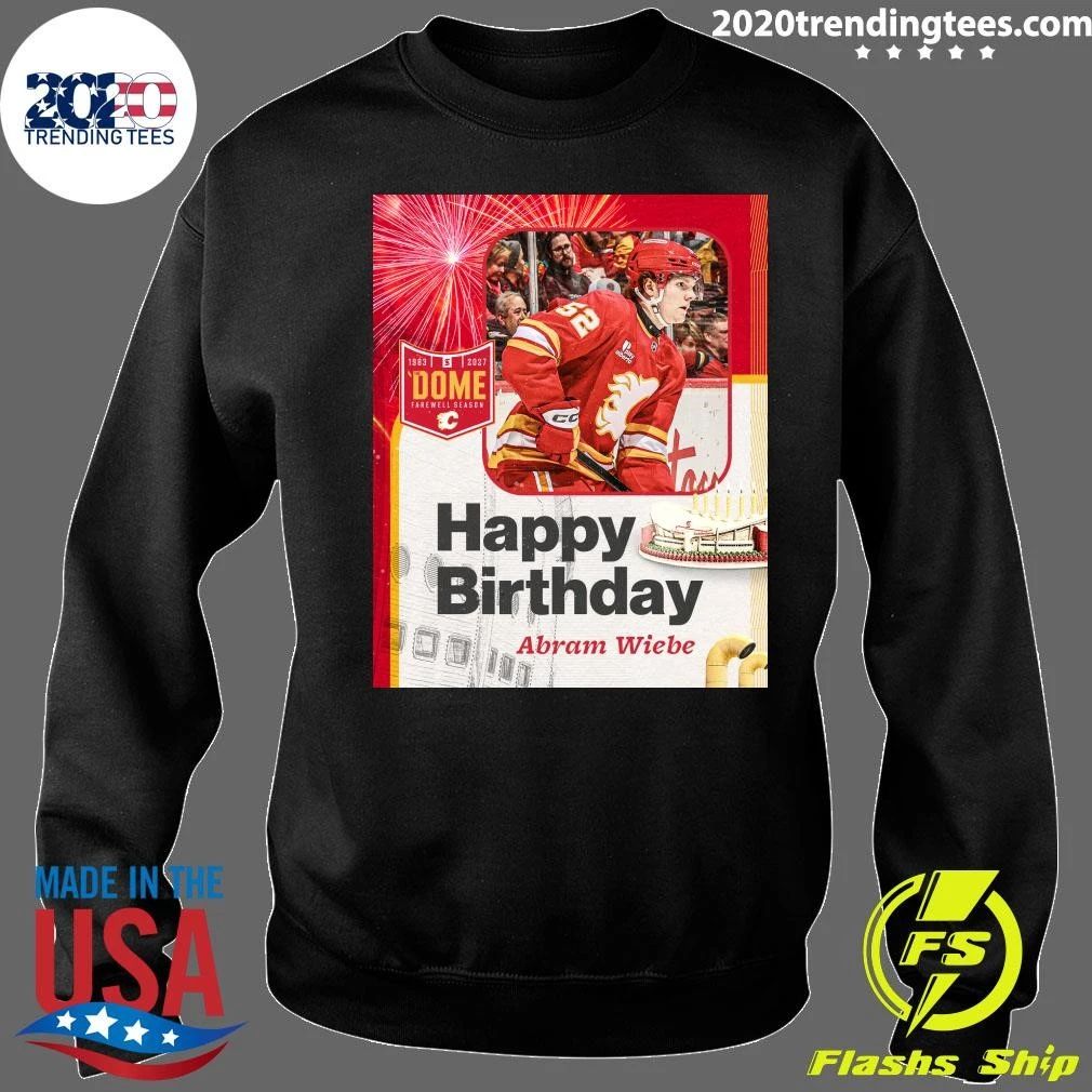 Happy Birthday Abram Wiebe 1983-2027 Dome Farewell Season Shirt