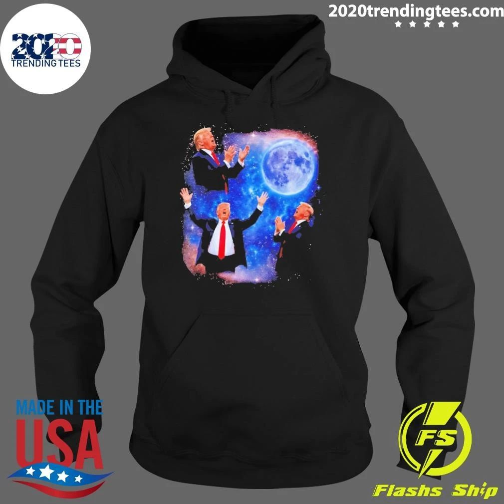 Trump The Moon Is Ours Donald Trump Moon Meme Shirt