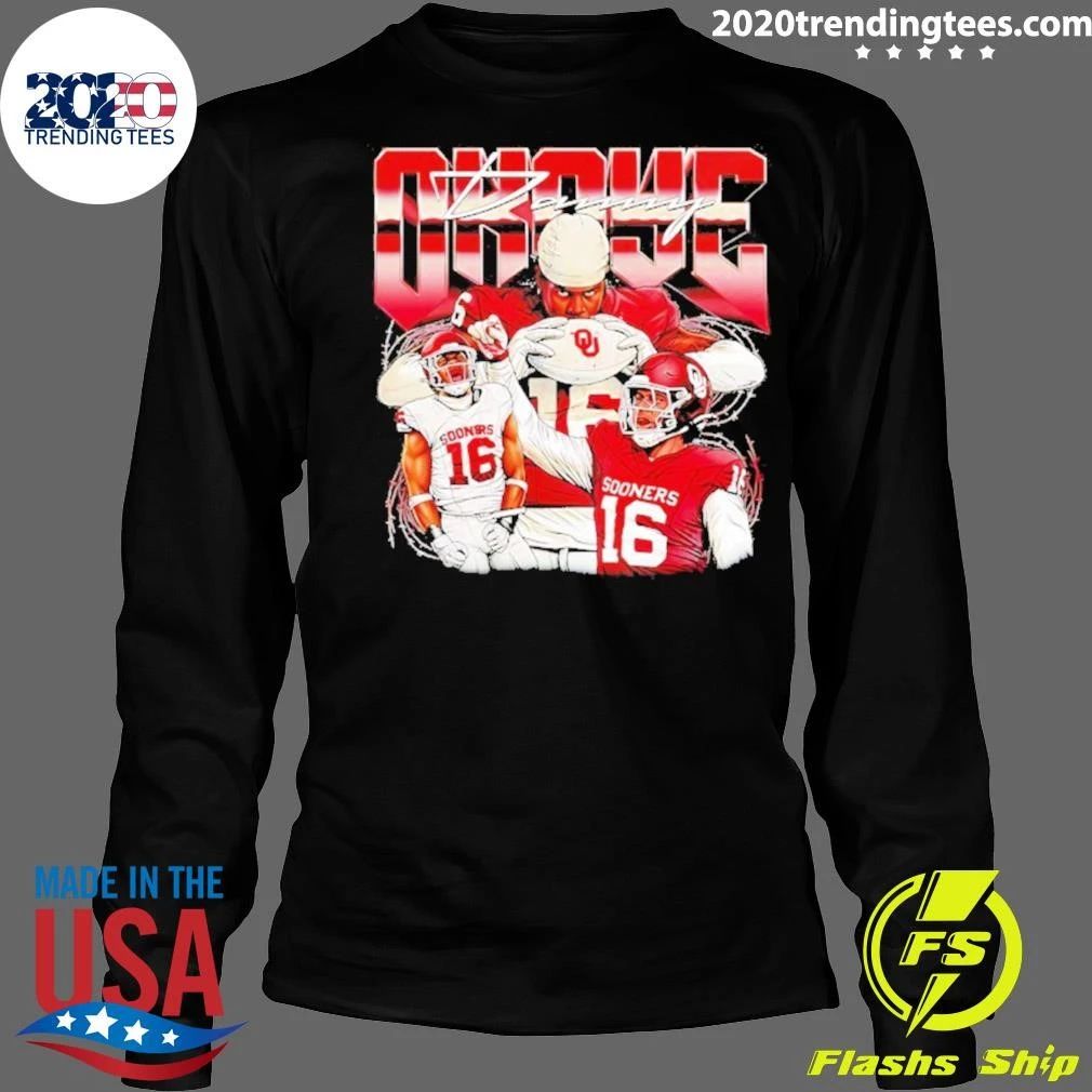 Danny Okoye Oklahoma Sooners Football Player Collage Shirt