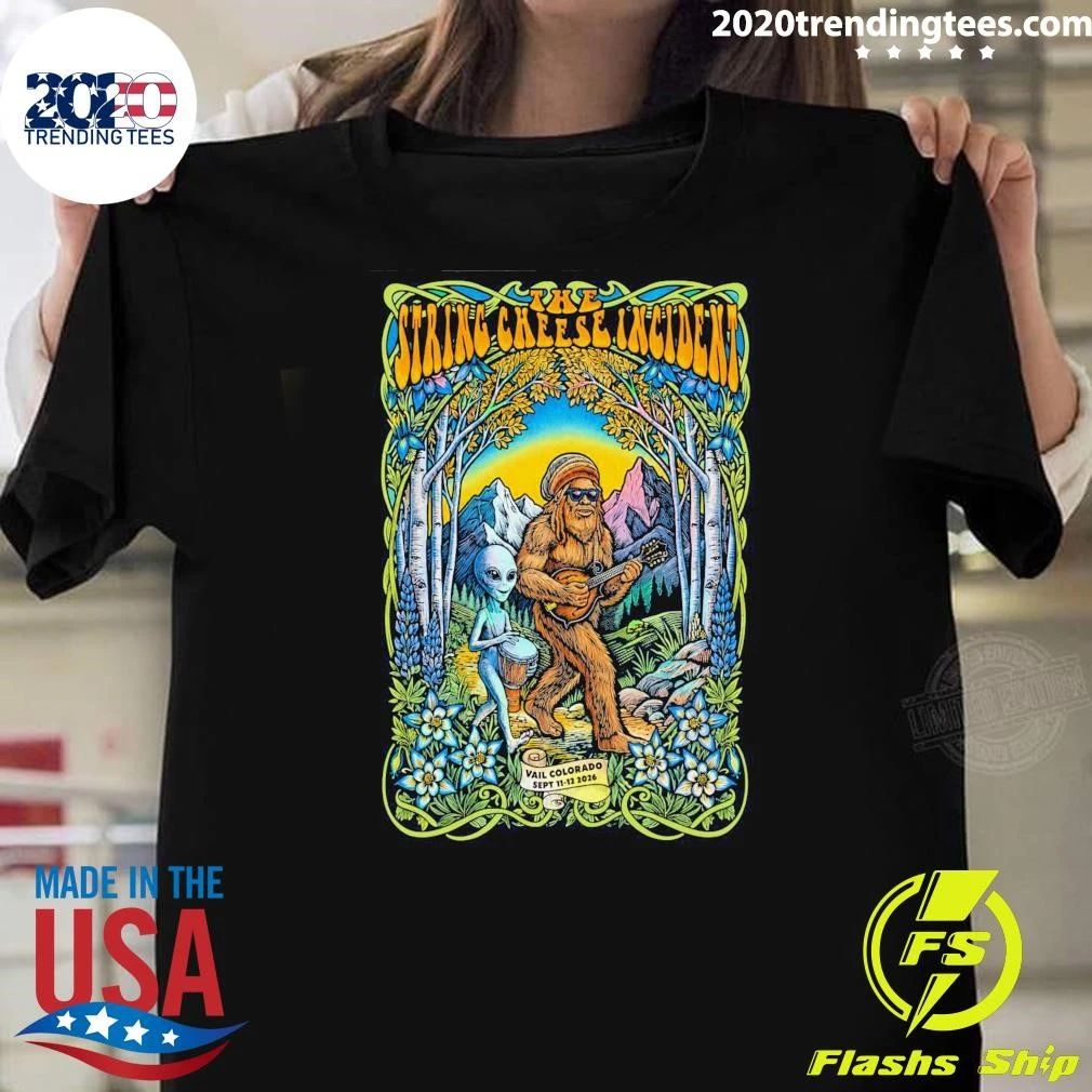 The String Cheese Incident Gerald R. Ford Amphitheater In Vail 2026 Shirt