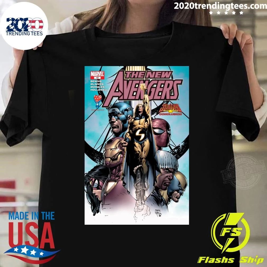 Sentry, Captain America, Iron Man, Spider-Man is the REAL New Avenger Literally Shirt