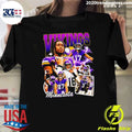 Fanatics Justin Jefferson Black Minnesota Vikings Notorious Player Shirt