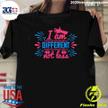 I Am Different Not Less Autism Print Ready Editable Shirt
