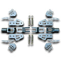 4130 Wheelie Bar Wheel Housing Kit