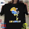 Los Angeles Lakers Dodgers Rams and Kings Map Logo Season 2026 Shirt