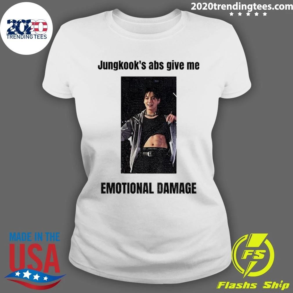 Jungkook’s Abs Give Me Emotional Damage Shirt