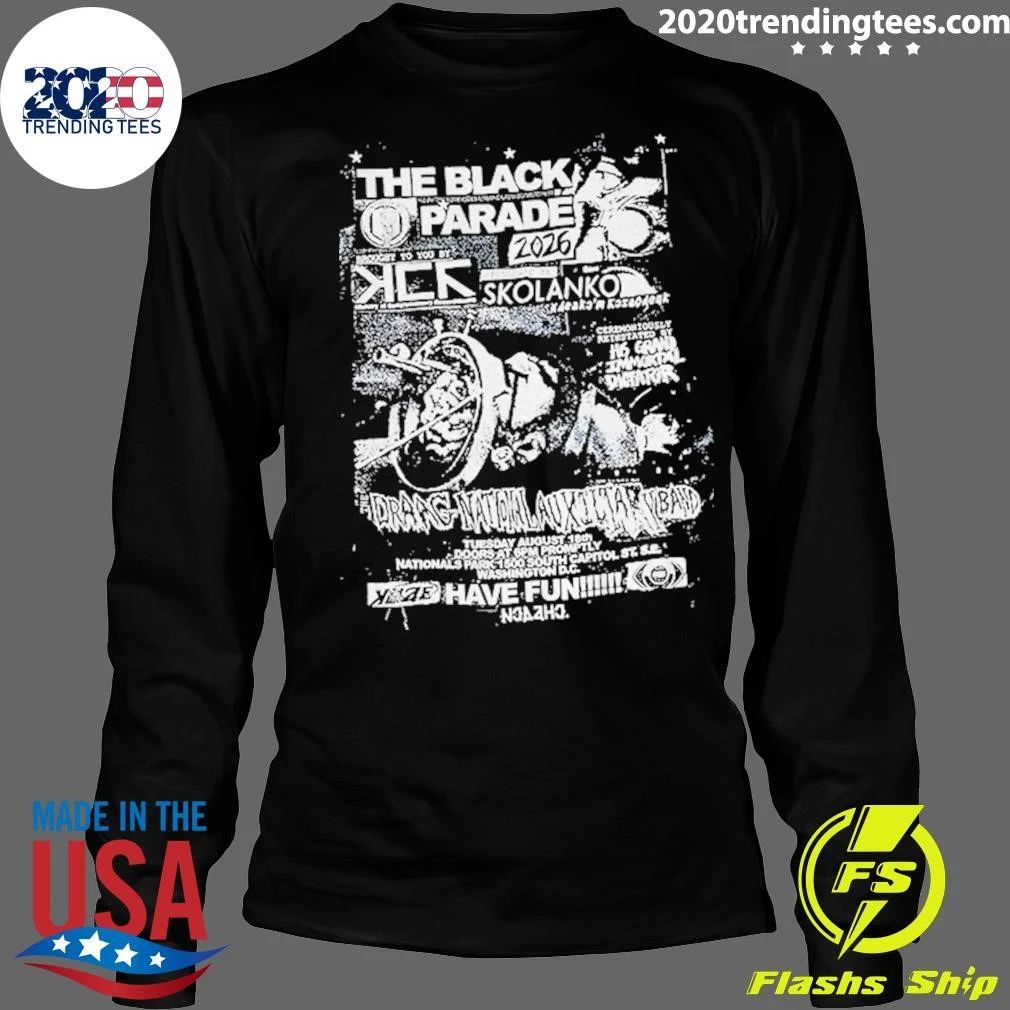 My Chemical Romance The Black Parade 2026 Draag National Shirt