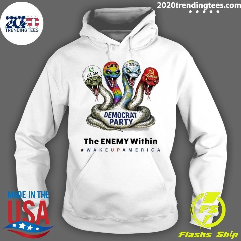 Islam Democrat Party The Enemy Within Wake Up America Shirt