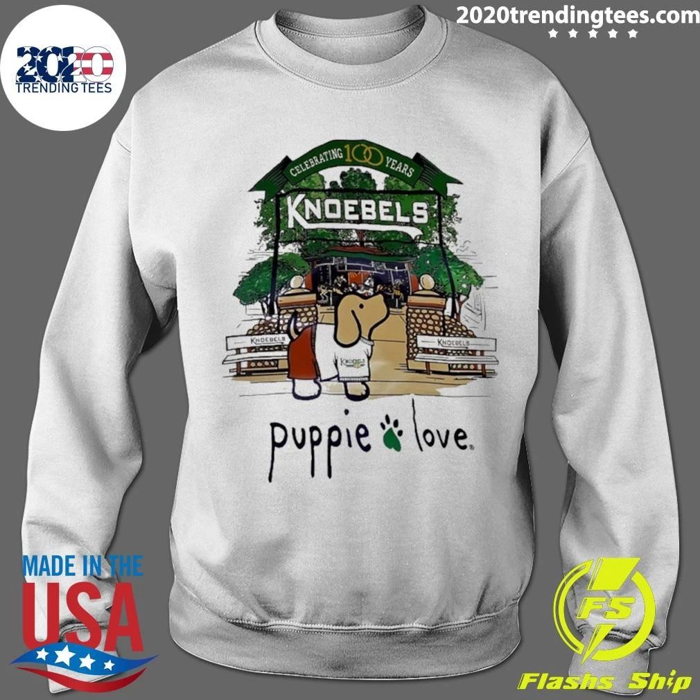 Knoebels Celebrating 100 Years Puppie Love Shirt