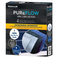 PUREFLOW 2027 Ford F-350 Super Duty Cabin Air Filter with HEPA and Antibacterial Technology, PC8214HX
