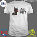 Just a Little Batty Dachshund Pet Dog Halloween Shirt