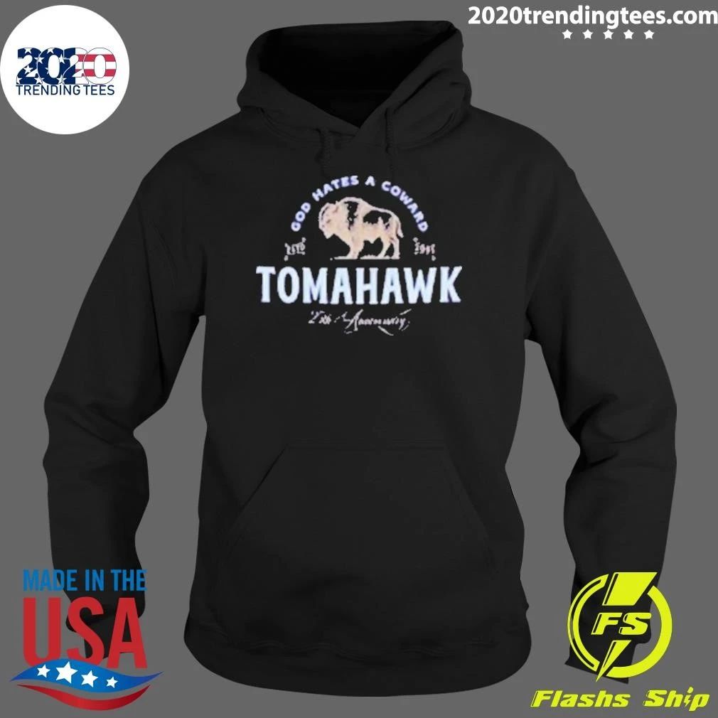 Tomahawk Merch US Tour 2026 God Hates A Coward Shirt