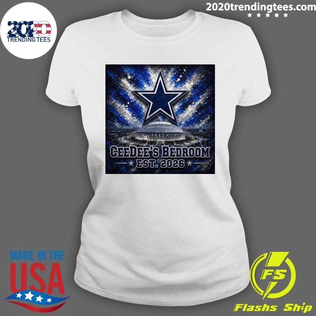 Dallas Cowboys At&T Stadium Ceedee’s Bedroom Est. 2026 Shirt