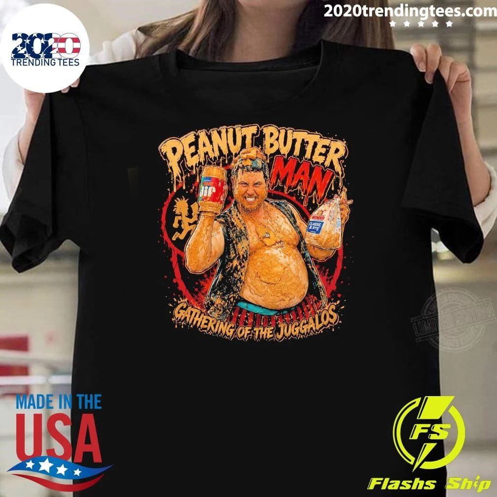 Peanut Butter Man Gathering Of The Juggalos Shirt