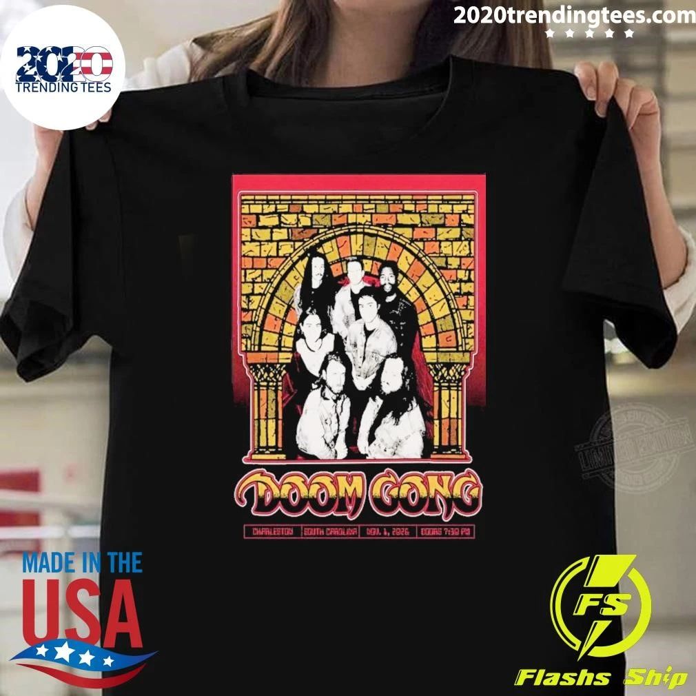 Doom Gong Novemebr 1 2026 In Charleston SC Poster Shirt