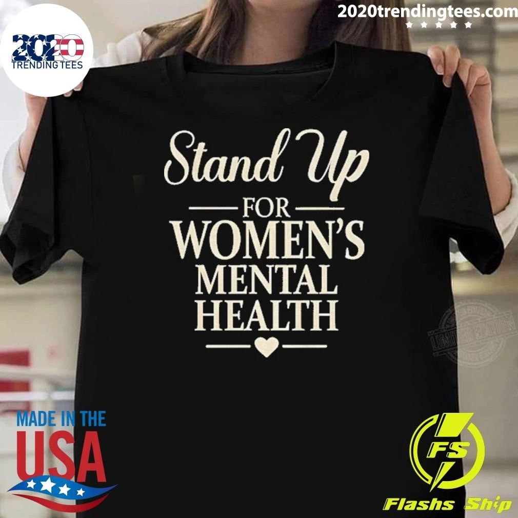 Kevin Reddington Stand Up For Women’s Mental Health Shirt