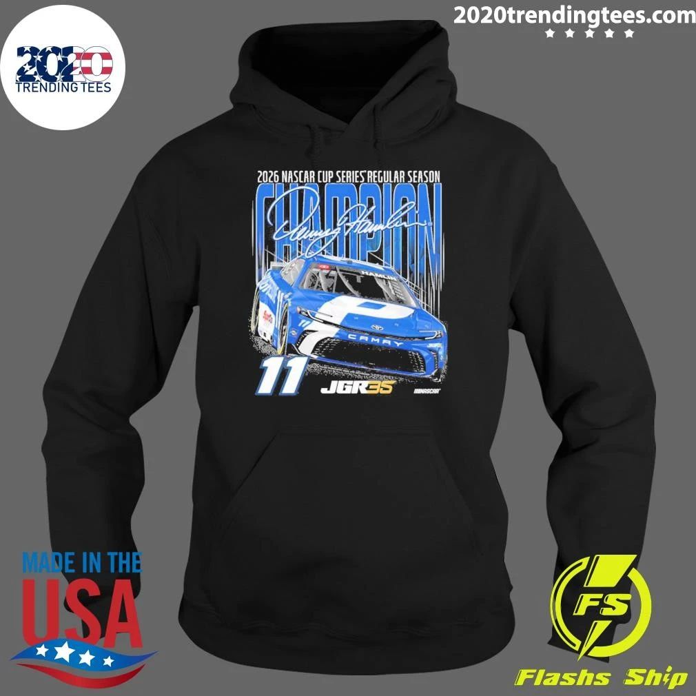Denny Hamlin 2026 Nascar Cup Series Regular Season Champion Shirt