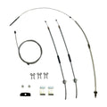 1965-66 Pontiac Grand Prix/Catalina Entire Parking Brake Cable Kit, Stainless