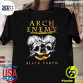 Arch Enemy Metal Band Skull Fire Gothic Heavy Music Tee Shirt