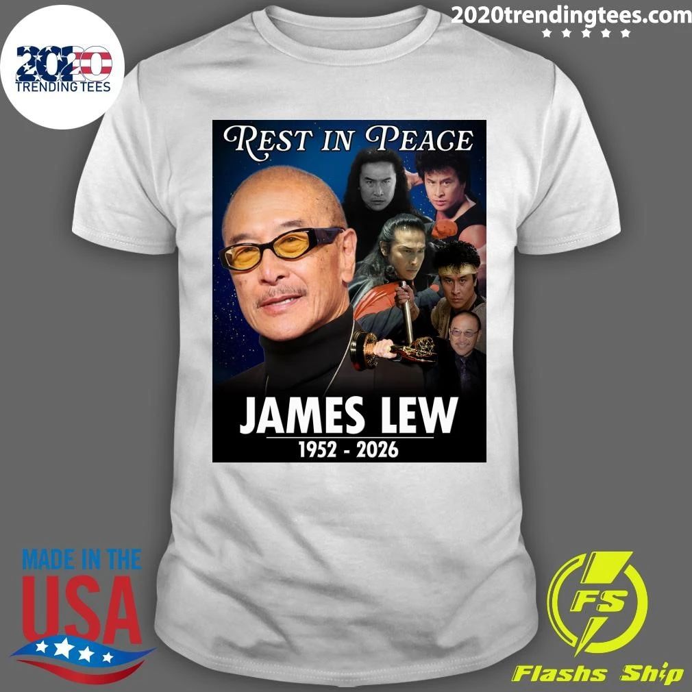 Rest in Peace James Lew 1952-2026 Shirt