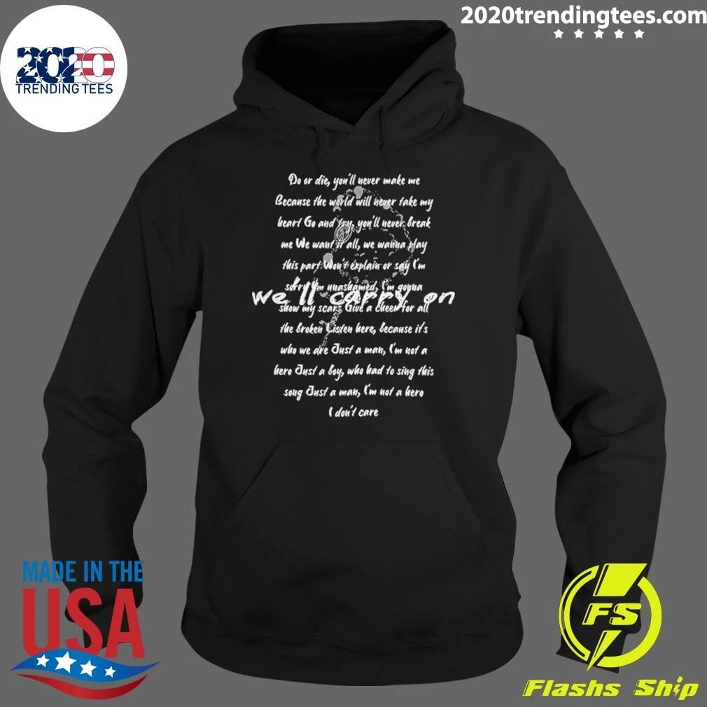 My Chemical Romance Black Parade Band Lyric Shirt