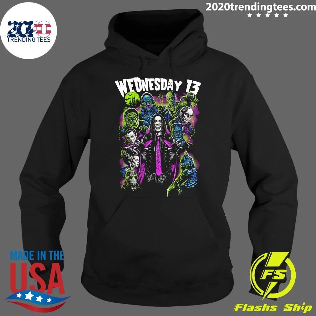 Wednesday 13 Halloween Duke of Spook Universal Monsters Shirt
